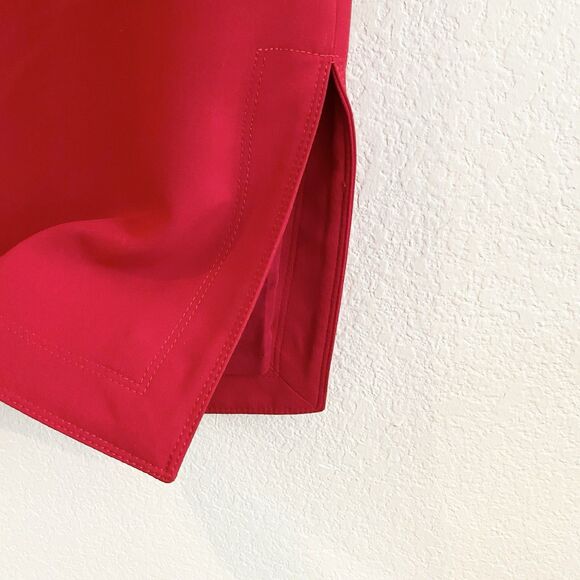 Banana Republic Women’s Skirt‎ Side Slit Side Zip Career A Line Belt Size 6 - Picture 4 of 10